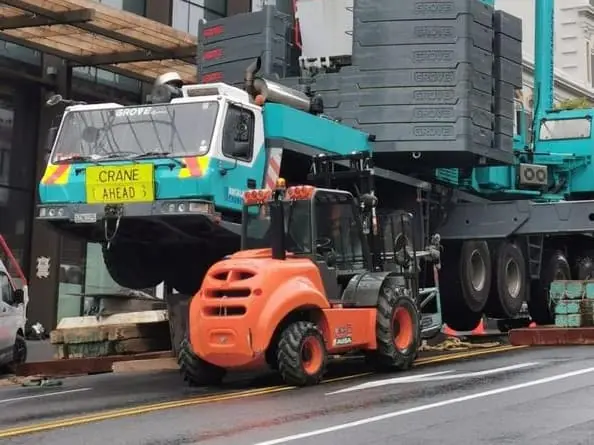 AUSA C501 Rough Terrain Forklift
