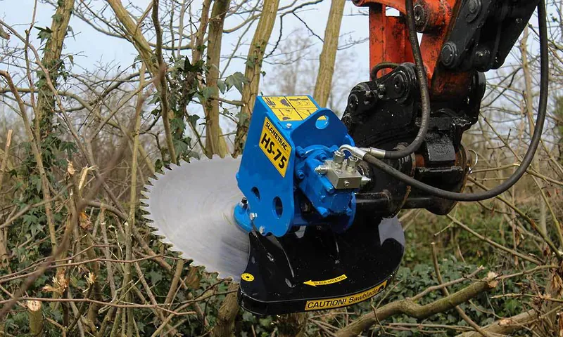 Slanetrac HS 75 Saw Head