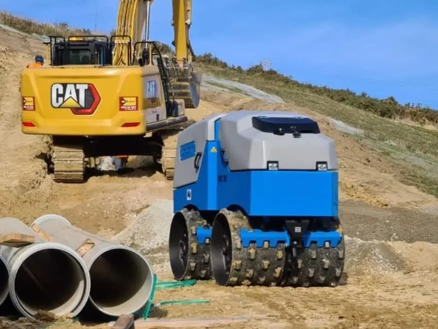 1.5 Ton Remote Trench Roller