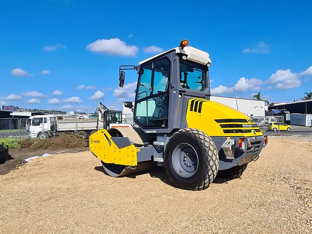 7 Ton Smooth Drum Roller